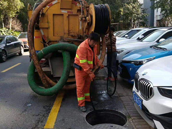 岳池排污管道清淤